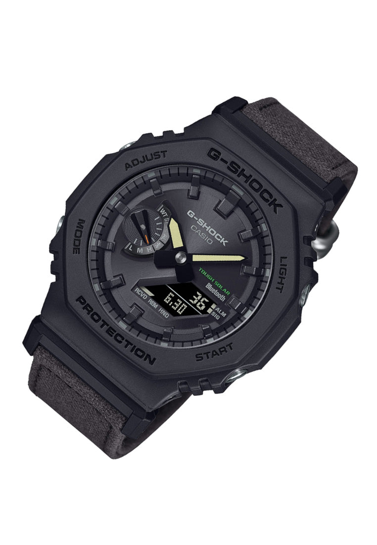 Casio G-shock GA-B2100CT-1A5 Digital Analog Nylon Strap Watch For Men-Watch Portal Philippines