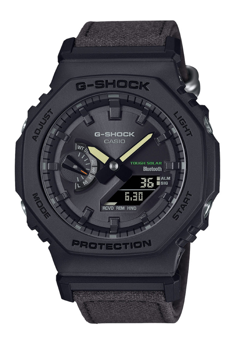 Casio G-shock GA-B2100CT-1A5 Digital Analog Nylon Strap Watch For Men-Watch Portal Philippines