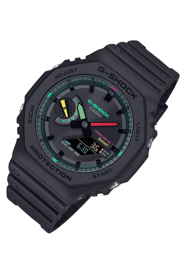Casio G-shock GA-B2100MF-1A Digital Analog Rubber Strap Solar Watch for Men-Watch Portal Philippines