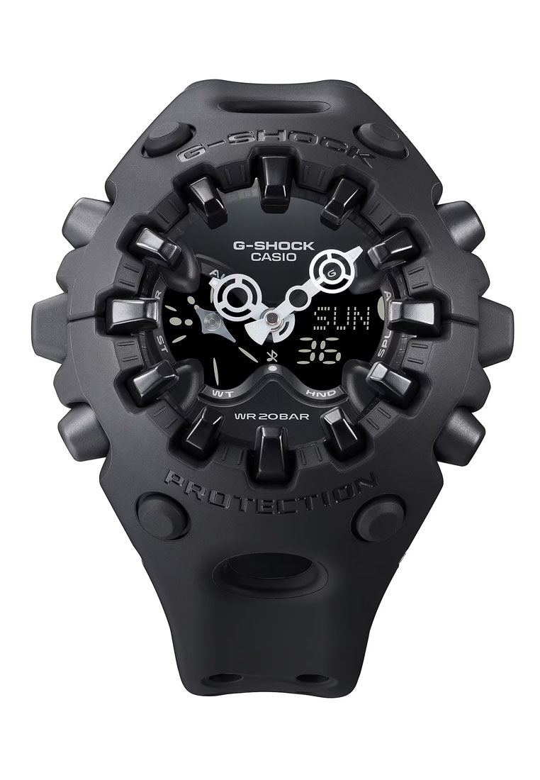 Casio G-shock GA-V01-1A Digital Analog Rubber Strap Watch For Men-Watch Portal Philippines