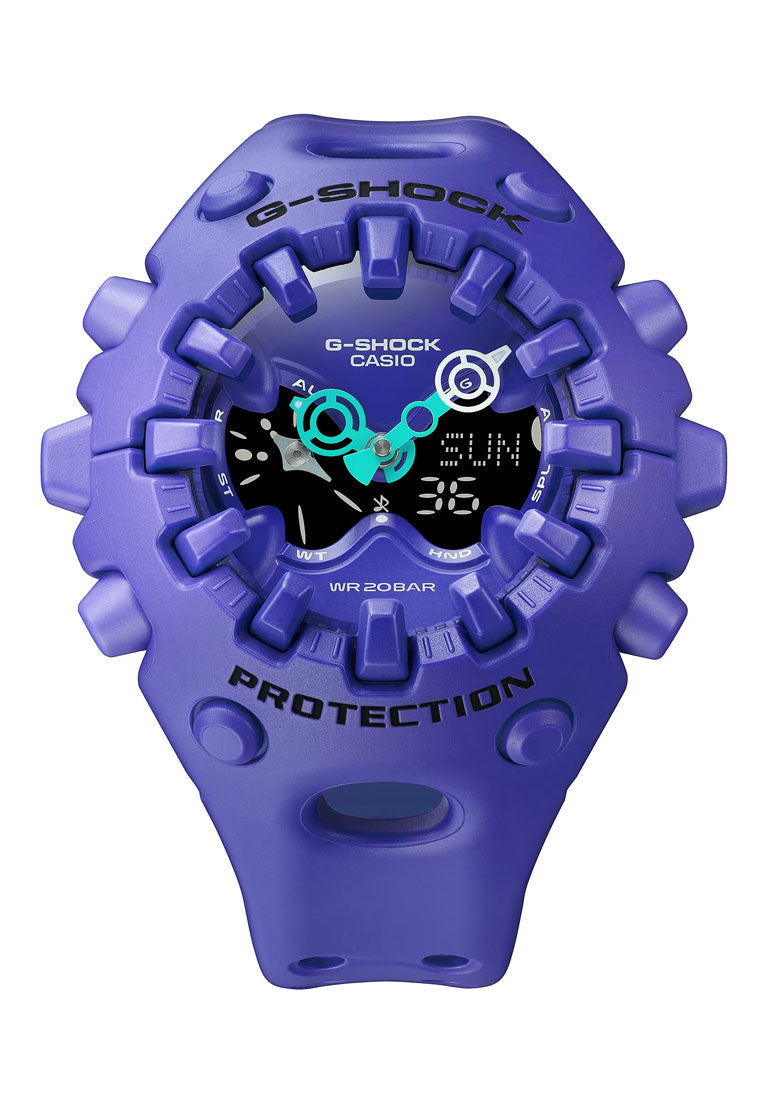 Casio G-shock GA-V01-2A Digital Analog Rubber Strap Watch For Men-Watch Portal Philippines
