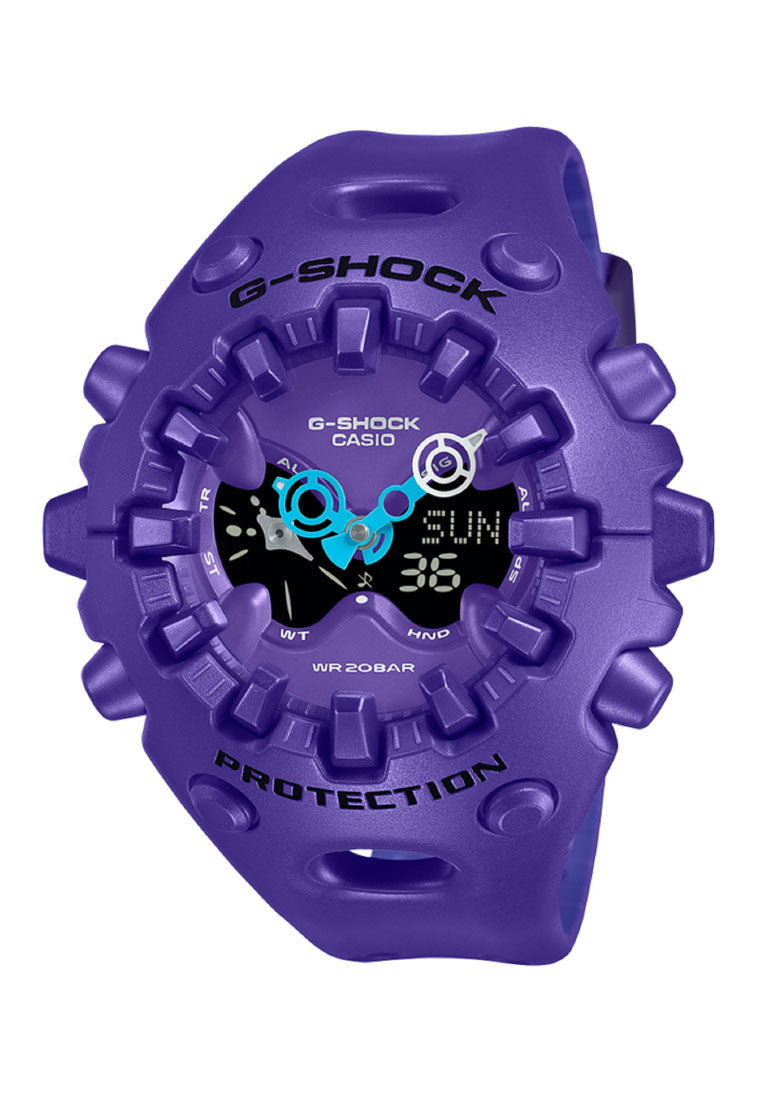 Casio G-shock GA-V01-2A Digital Analog Rubber Strap Watch For Men-Watch Portal Philippines