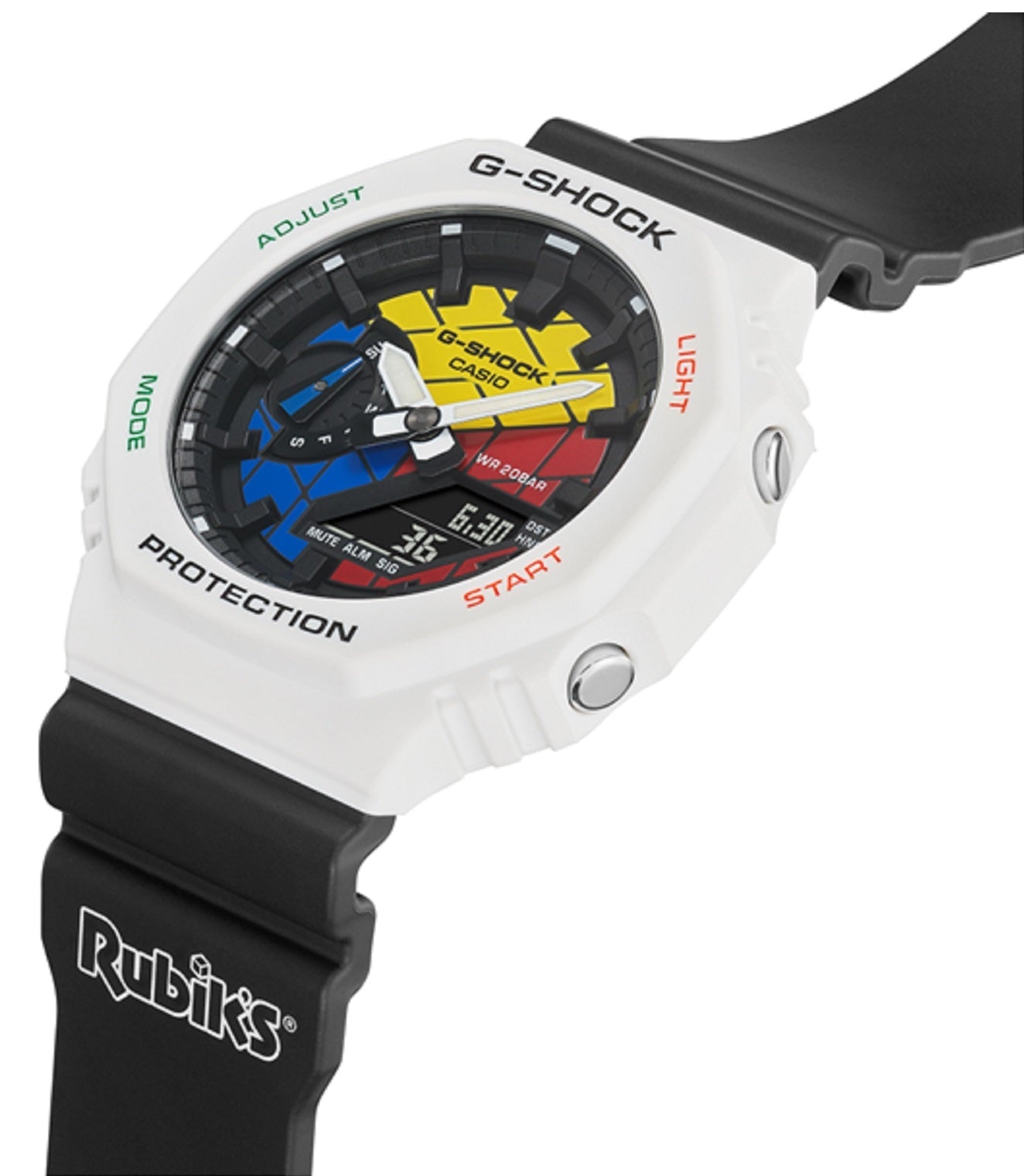 Casio G-shock GAE-2100RC-1A Rubik's Cube Digital Analog Limited Edition Watch for Men-Watch Portal Philippines