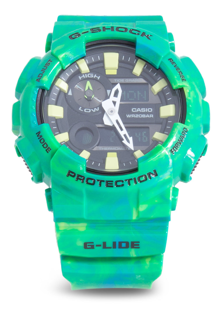 Casio G-shock GAX-100MB-3A Digital Analog Rubber Strap Watch For Men-Watch Portal Philippines