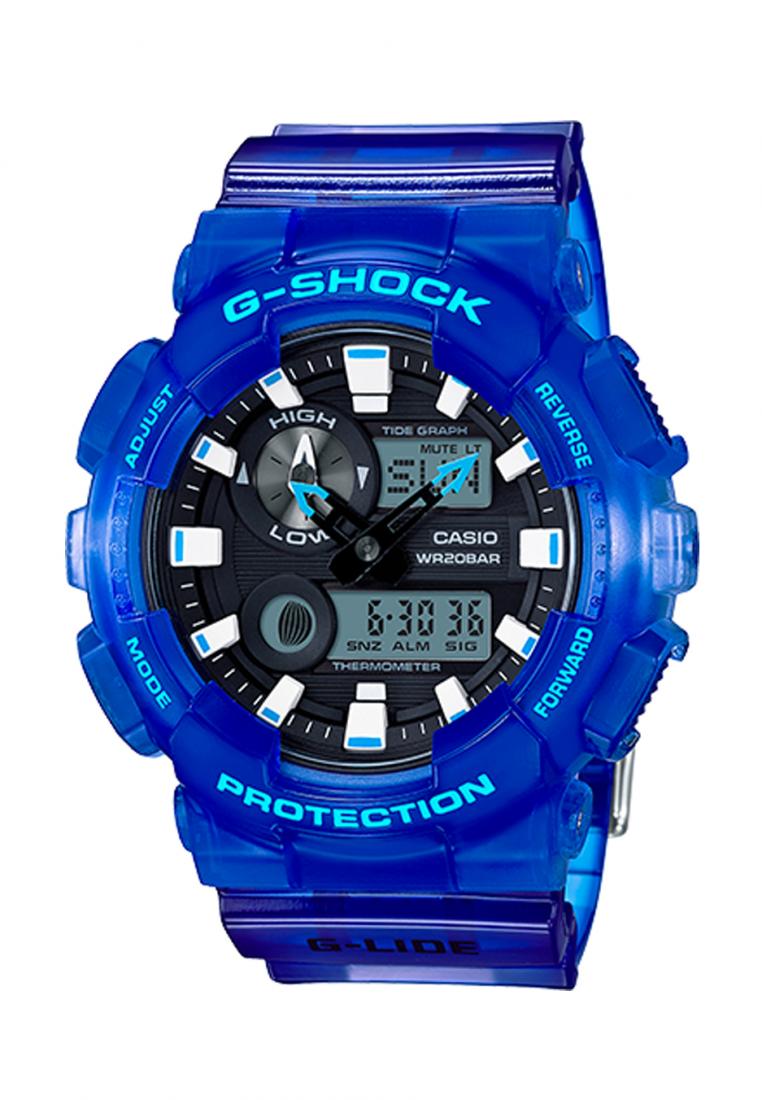 Casio G-shock GAX-100MSA-2A Digital Analog Rubber Strap Watch For Men-Watch Portal Philippines