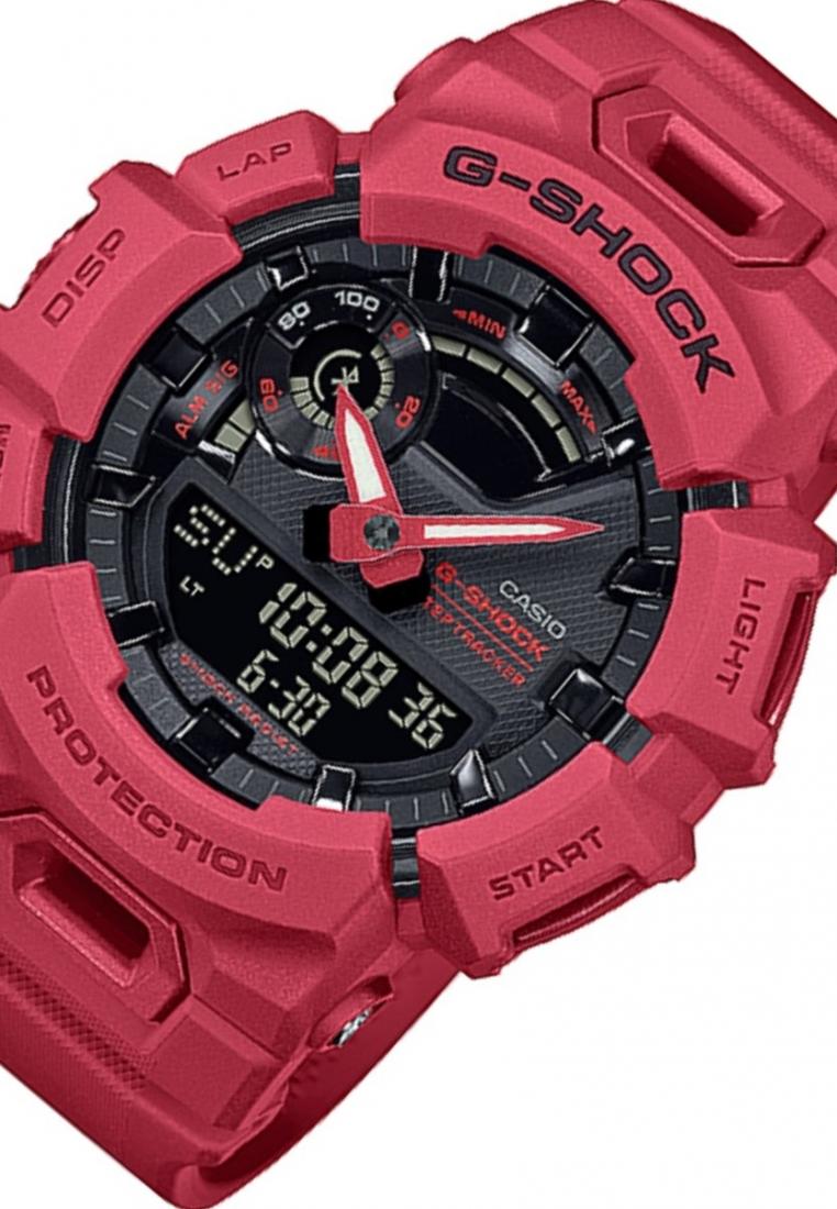 Casio G-shock GBA-900RD-4A Bluetooth Digital Analog Rubber Strap Watch For Men-Watch Portal Philippines