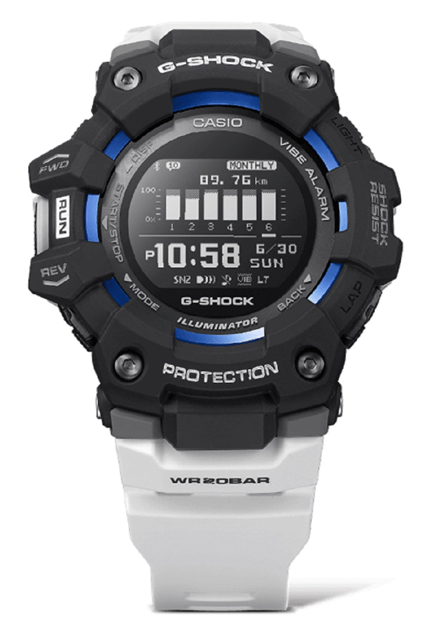 Casio G-shock GBD-100-1A7 Bluetooth Digital Rubber Strap Watch For Men-Watch Portal Philippines