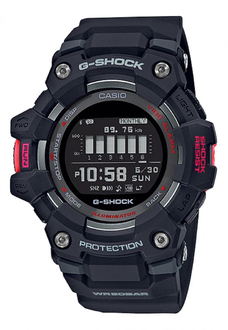 Casio G-shock GBD-100-1DR Bluetooth Digital Rubber Strap Watch For Men-Watch Portal Philippines