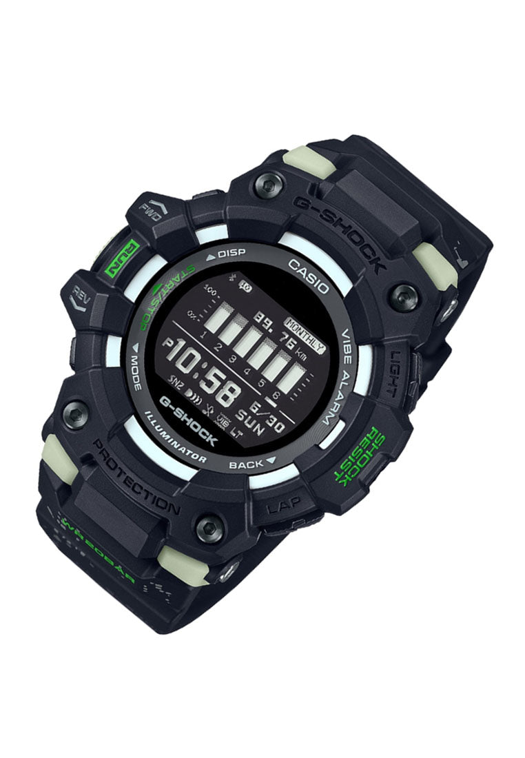 Casio G-shock GBD-100LM-1DR Bluetooth Digital Rubber Strap Watch For Men-Watch Portal Philippines