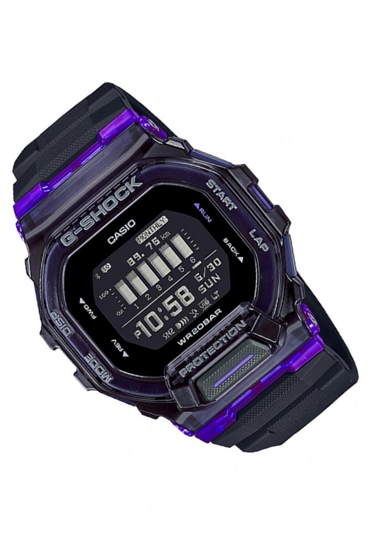 Casio G-shock GBD-200SM-1A6 Bluetooth Digital Rubber Strap Watch For Men-Watch Portal Philippines
