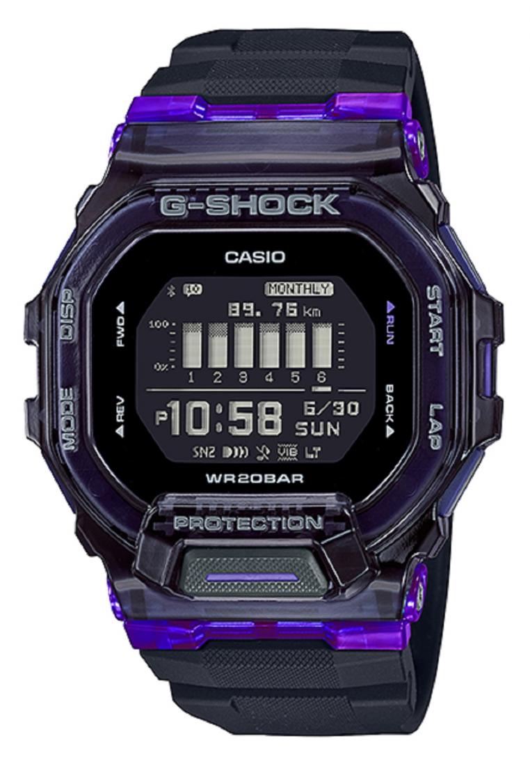 Casio G-shock GBD-200SM-1A6 Bluetooth Digital Rubber Strap Watch For Men-Watch Portal Philippines