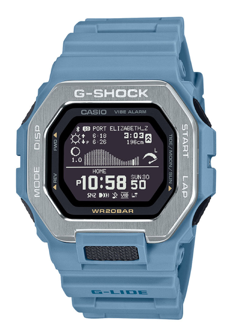 Casio G-shock GBX-100-2ADR Digital Rubber Strap Bluetooth Watch for Men-Watch Portal Philippines