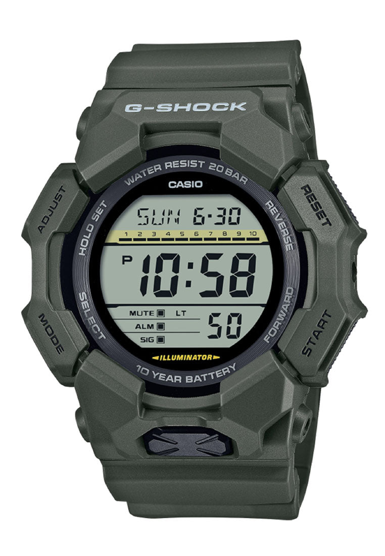 Casio G-shock GD-010-3DR Digital Rubber Strap Watch for Men-Watch Portal Philippines