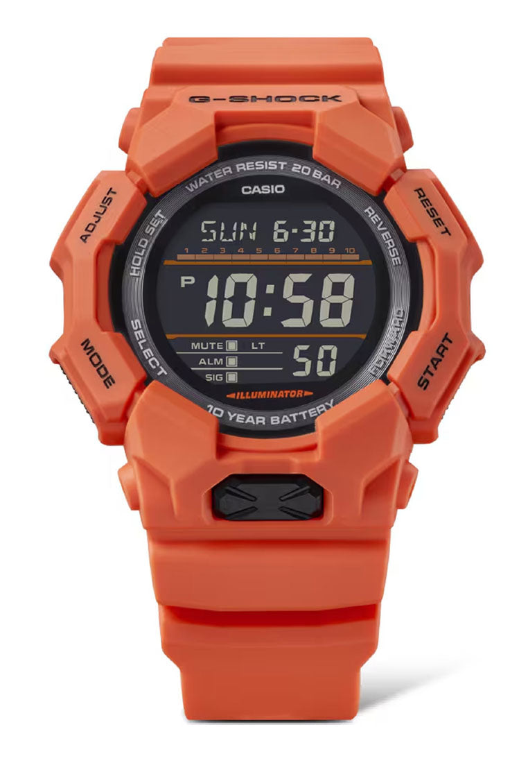 Casio G-shock GD-010-4DR Digital Rubber Strap Watch for Men-Watch Portal Philippines