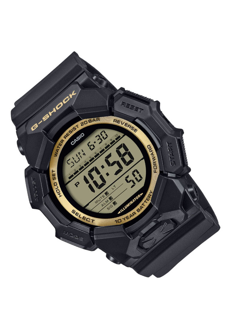 Casio G-shock GD-010GB-1A9 Digital Rubber Strap Watch for Men-Watch Portal Philippines