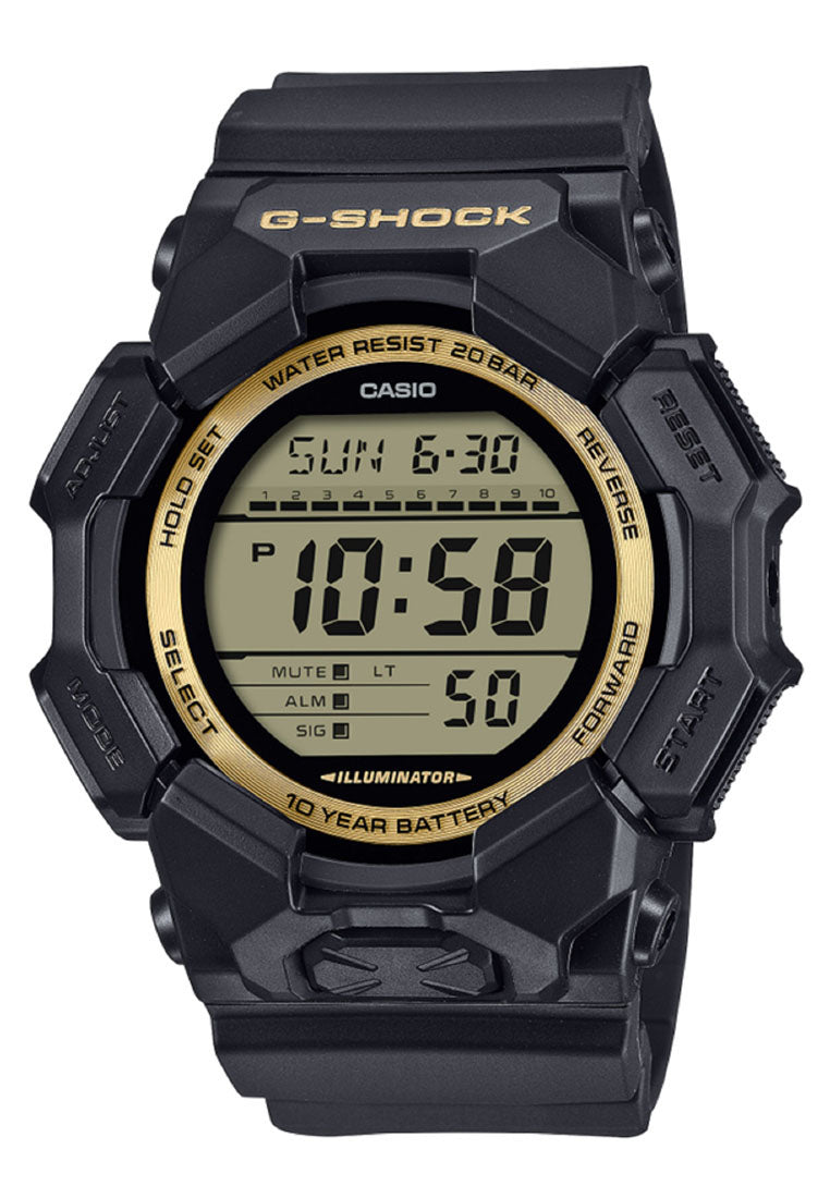 Casio G-shock GD-010GB-1A9 Digital Rubber Strap Watch for Men-Watch Portal Philippines