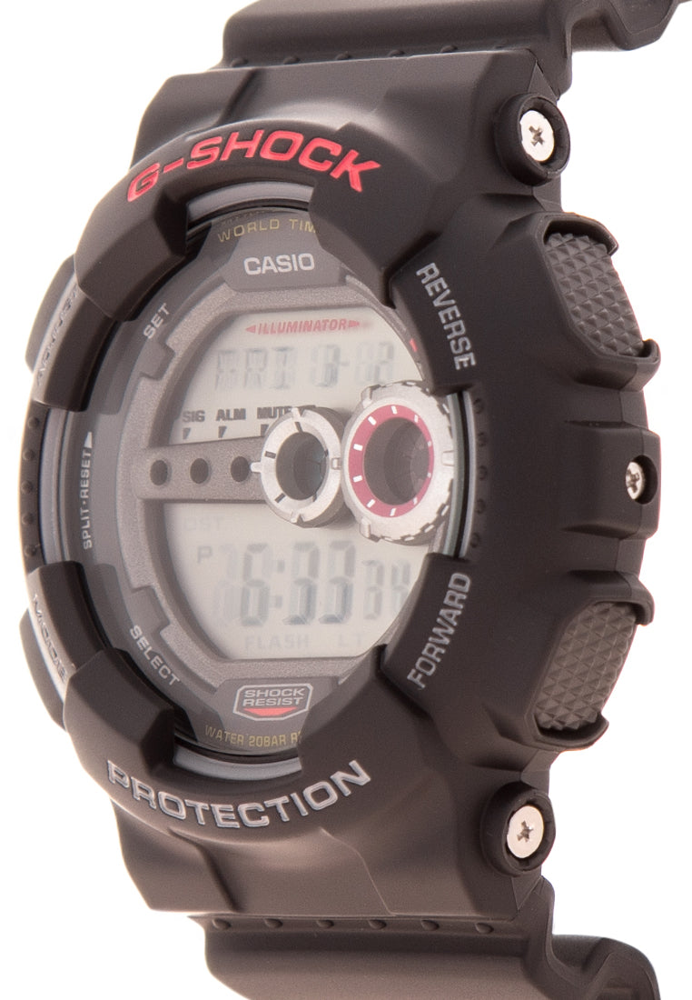 Casio G-shock GD-100-1AER Digital Rubber Strap Watch For Men-Watch Portal Philippines