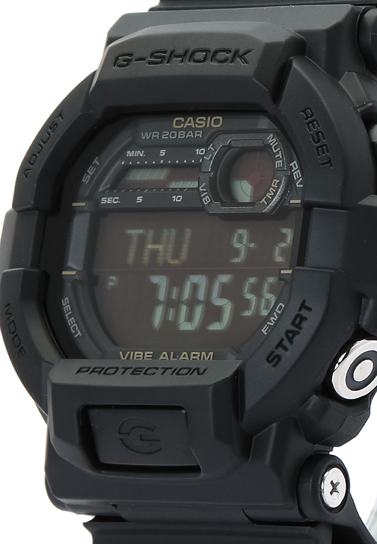 Casio G-shock GD-350-1BDR Digital Rubber Strap Watch for Men-Watch Portal Philippines