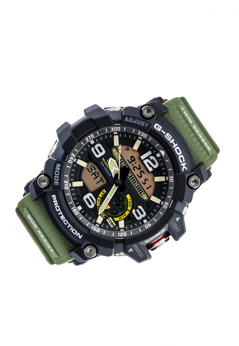 Casio G-shock GG-1000-1A3 Mudmaster Digital Analog Rubber Strap Watch For Men-Watch Portal Philippines