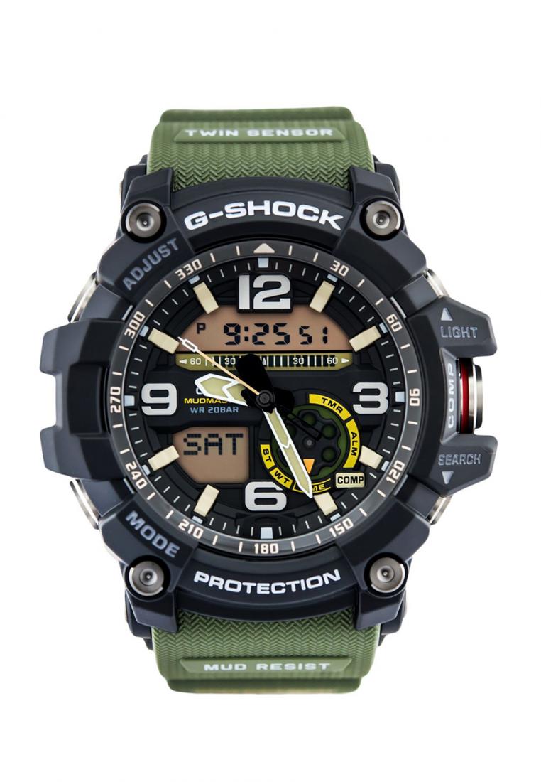 Casio G-shock GG-1000-1A3 Mudmaster Digital Analog Rubber Strap Watch For Men-Watch Portal Philippines