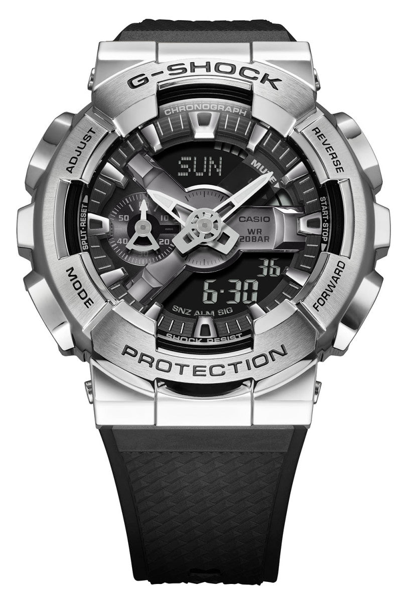 Casio G-shock GM-110-1A Digital Analog Rubber Strap Watch-Watch Portal Philippines