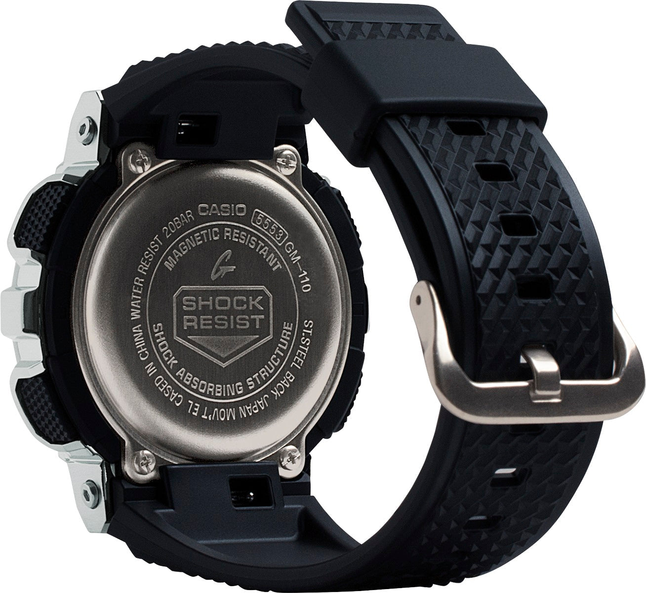 Casio G-shock GM-110-1A Digital Analog Rubber Strap Watch-Watch Portal Philippines