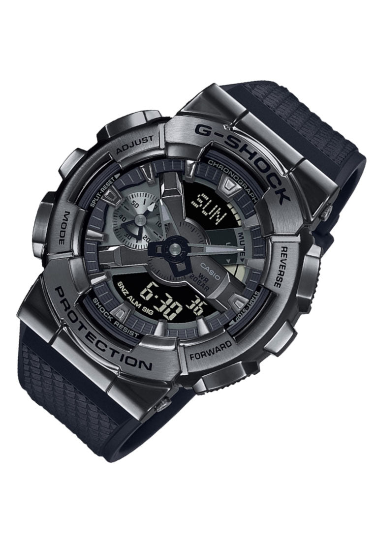 Casio G-shock GM-110BB-1A Digital Analog Rubber Strap Watch-Watch Portal Philippines