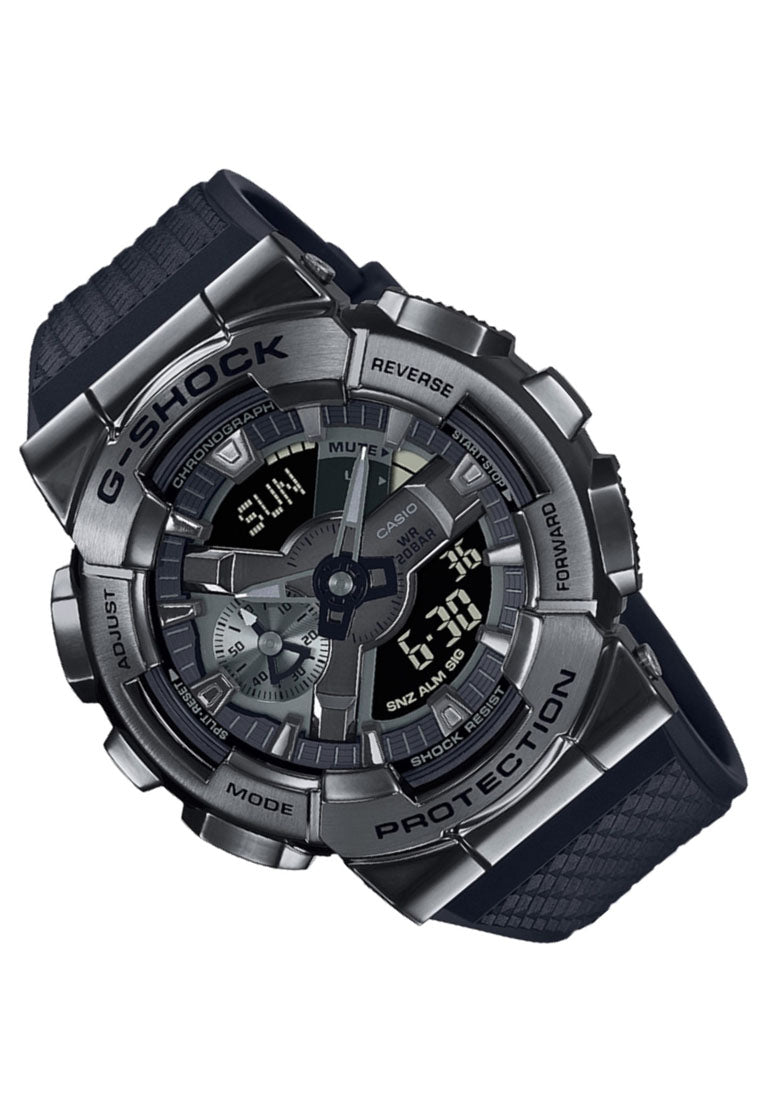 Casio G-shock GM-110BB-1A Digital Analog Rubber Strap Watch-Watch Portal Philippines