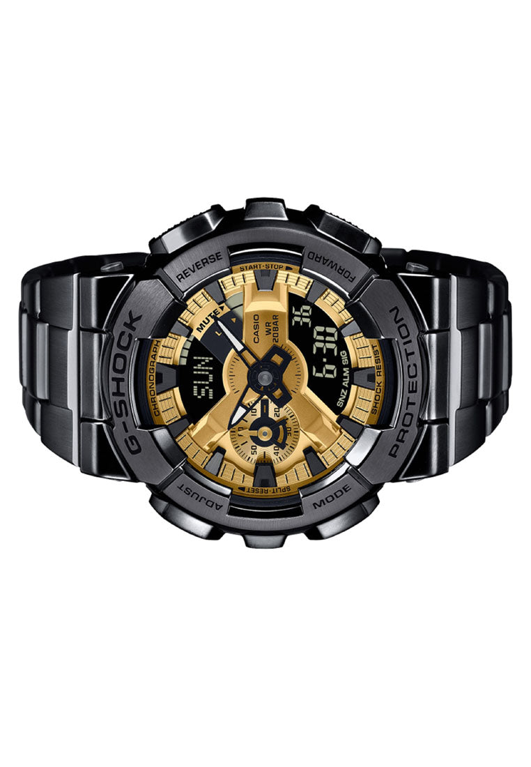 Casio G-shock GM-110BD-1A9 Digital Analog Stainless Steel Strap Watch For Men-Watch Portal Philippines