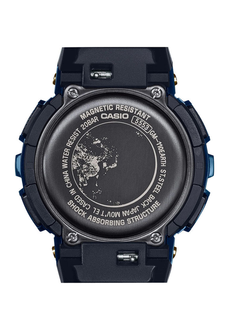 Casio G-shock GM-110EARTH-1A Digital Analog Rubber Strap Watch-Watch Portal Philippines