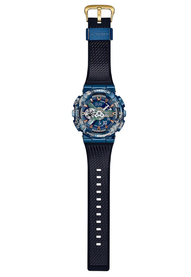 Casio G-shock GM-110EARTH-1A Digital Analog Rubber Strap Watch-Watch Portal Philippines