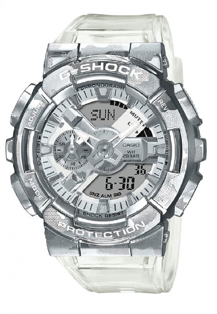 Casio G-shock GM-110SCM-1A Digital Analog Rubber Strap Watch-Watch Portal Philippines