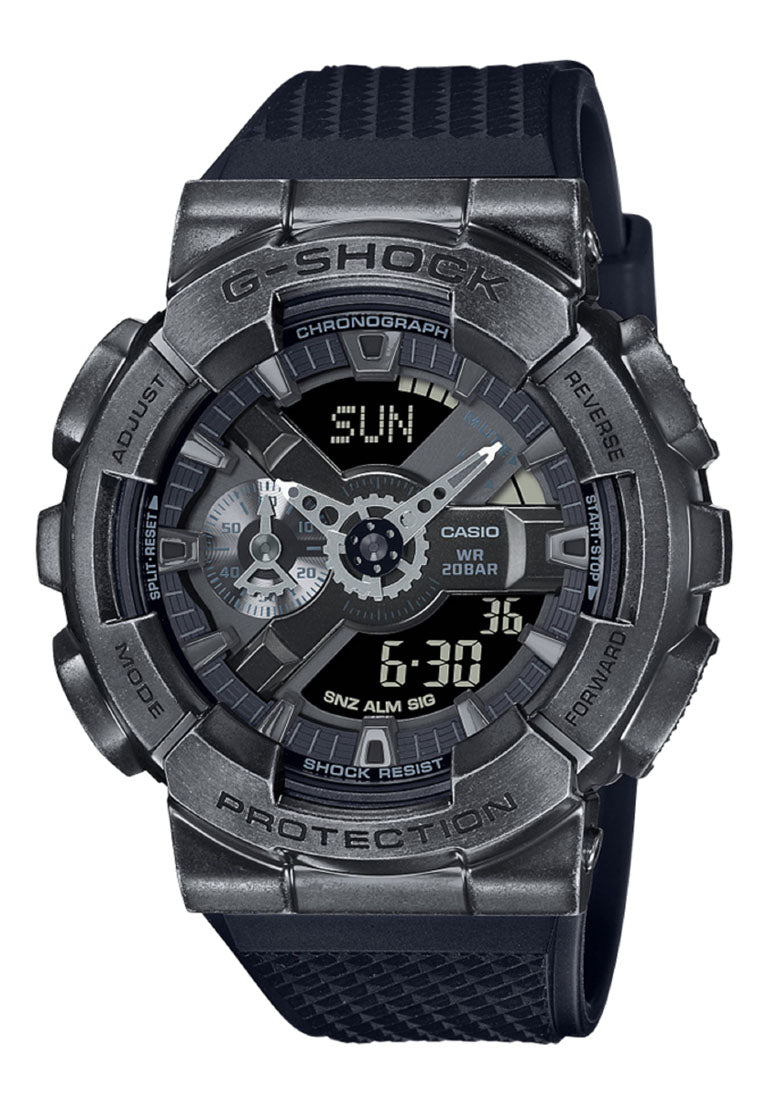 Casio G-shock GM-110VB-1A Digital Analog Rubber Strap Watch For Men-Watch Portal Philippines