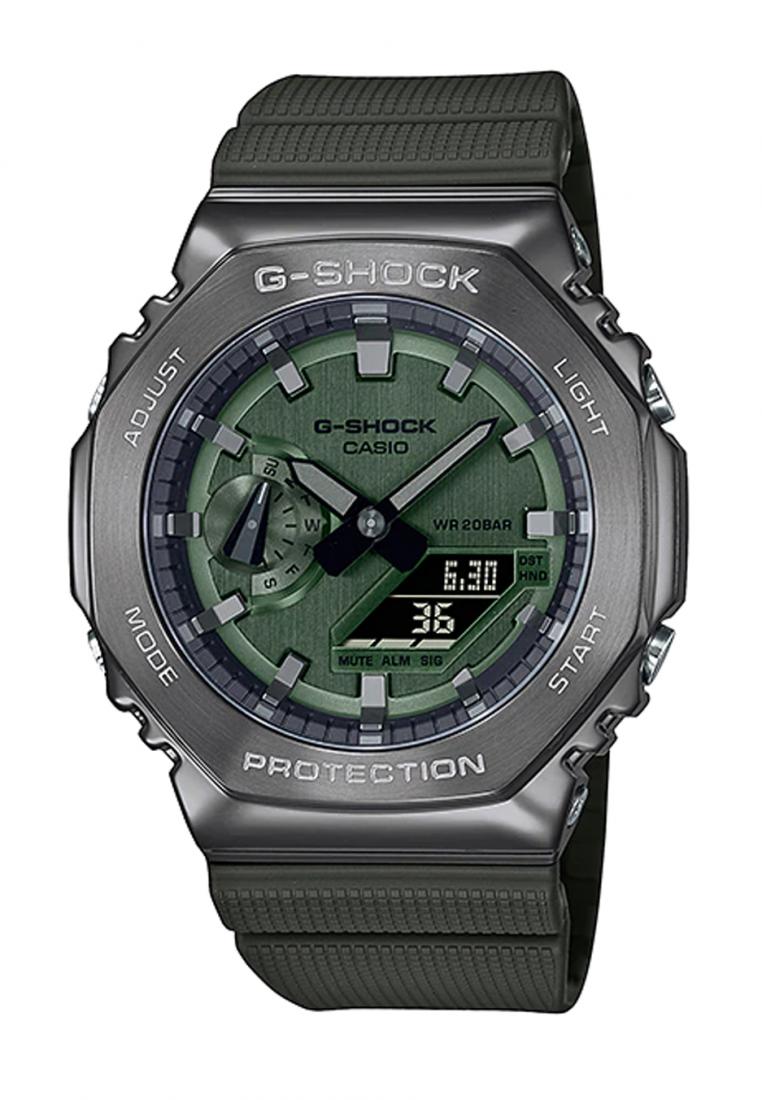 Casio G-shock GM-2100B-3A Digital Analog Rubber Strap Watch-Watch Portal Philippines