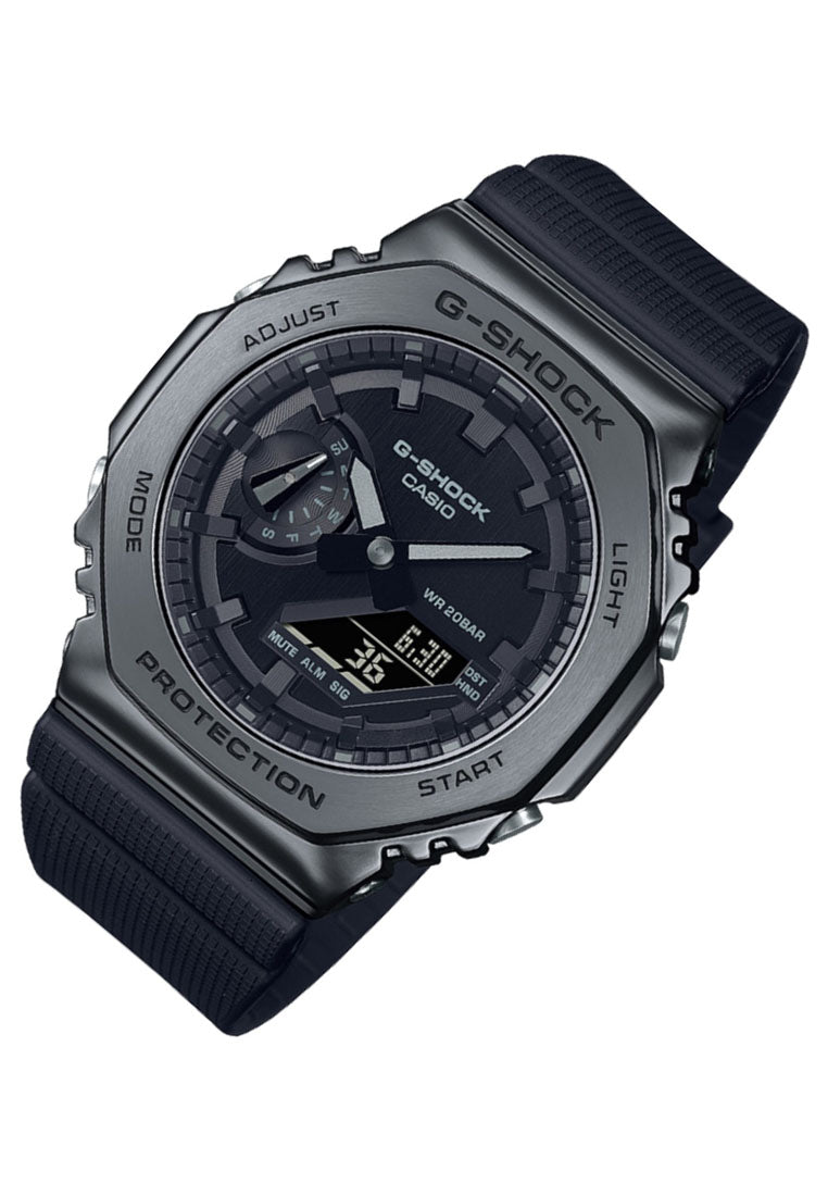 Casio G-shock GM-2100BB-1A Digital Analog Rubber Strap Watch-Watch Portal Philippines