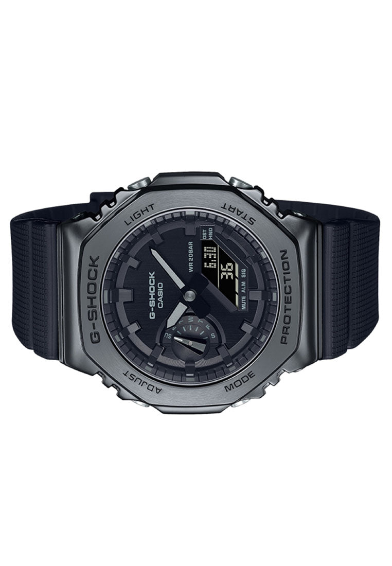 Casio G-shock GM-2100BB-1A Digital Analog Rubber Strap Watch-Watch Portal Philippines