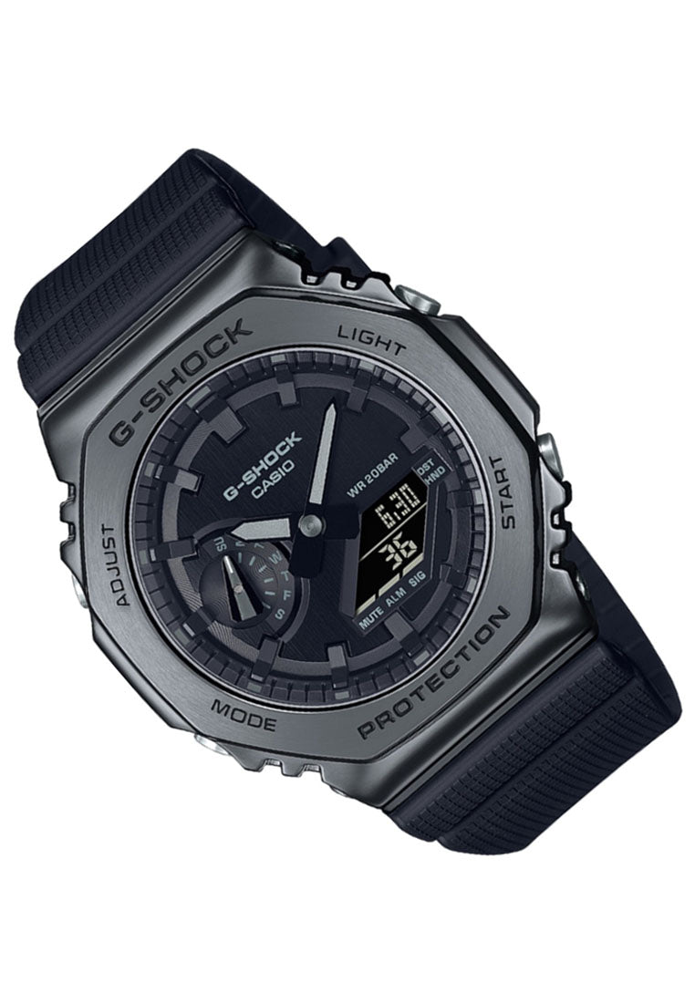 Casio G-shock GM-2100BB-1A Digital Analog Rubber Strap Watch-Watch Portal Philippines