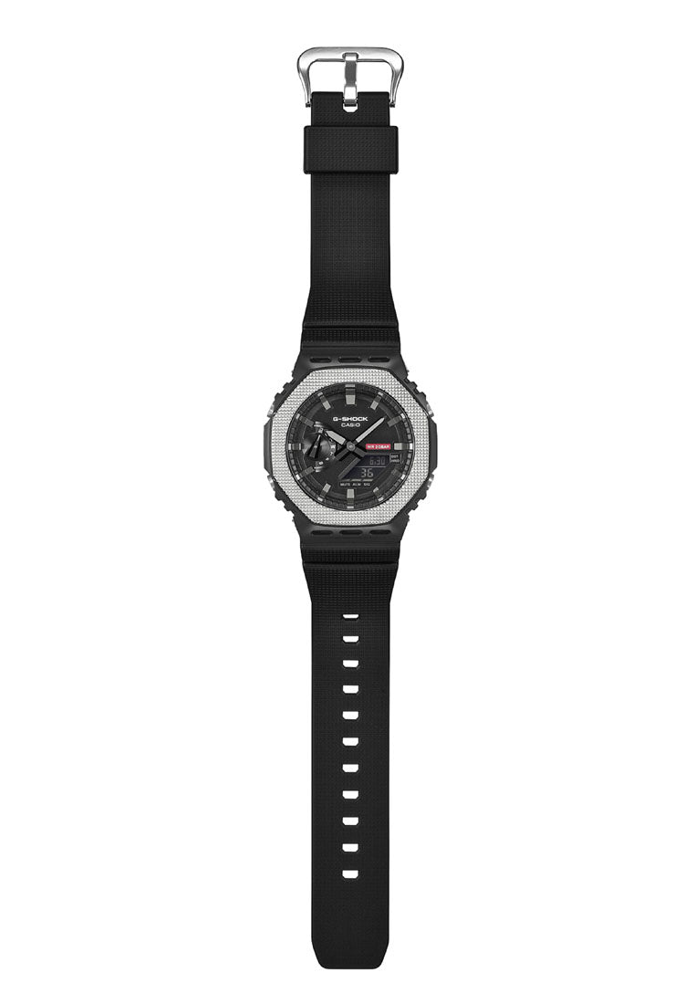 Casio G-shock GM-2100BM-1ADR Digital Analog Rubber Strap Watch for Men-Watch Portal Philippines