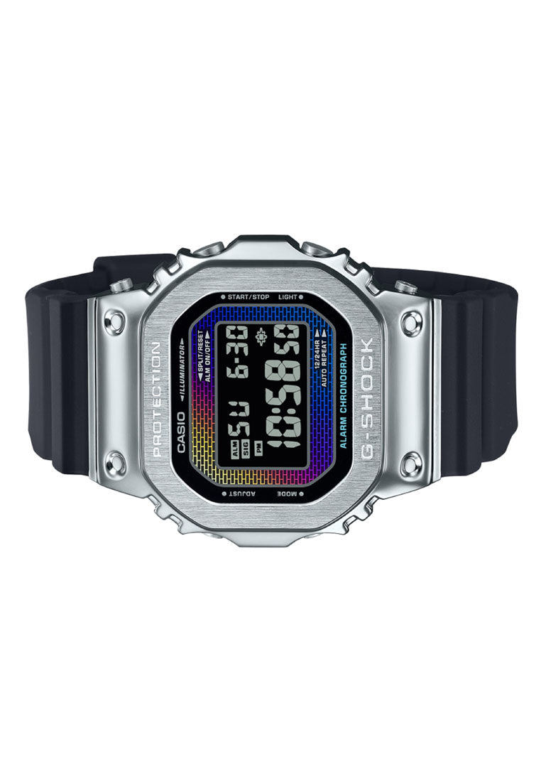 Casio G-shock GM-5600RW-1DR "Rainbow Brick Wall Series" Digital Rubber Strap Watch for Men-Watch Portal Philippines