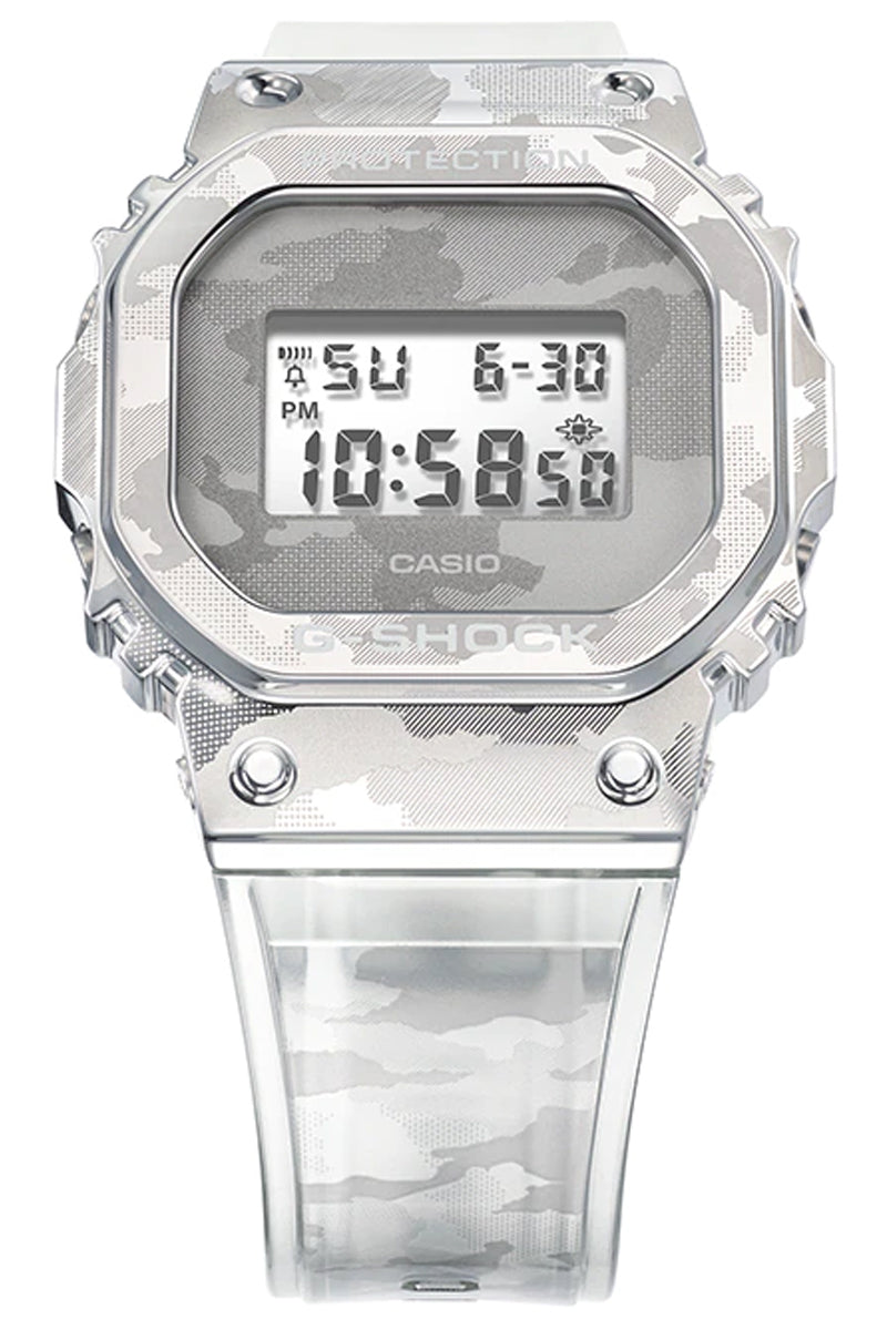 Casio G-shock GM-5600SCM-1DR Skeleton Camouflage Series Digital Watch-Watch Portal Philippines