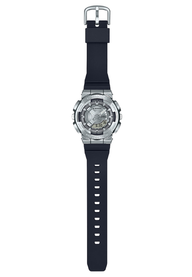 Casio G-shock GM-S110-1A Digital Analog Rubber Strap Watch-Watch Portal Philippines