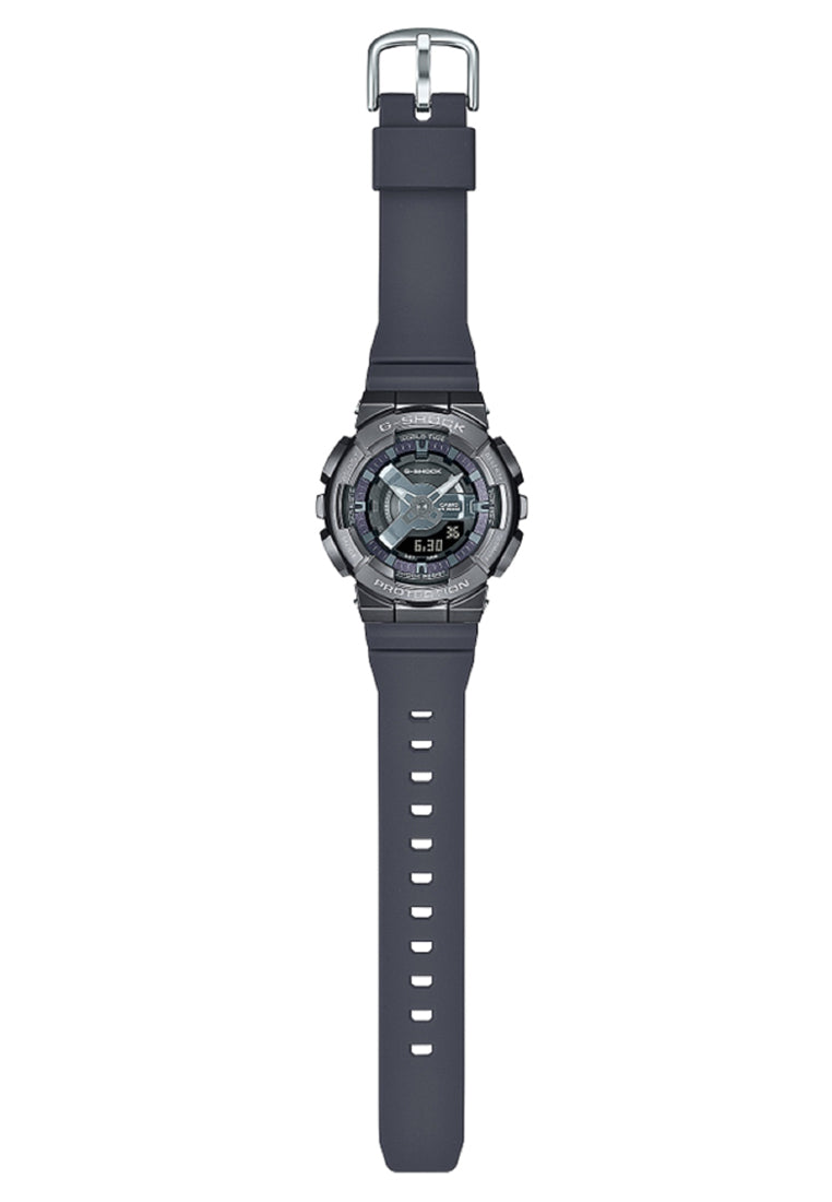 Casio G-shock GM-S110B-8A Digital Analog Rubber Strap Watch-Watch Portal Philippines