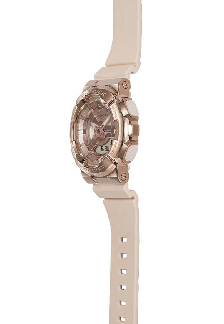 Casio G-shock GM-S110PG-4A Digital Analog Rubber Strap Watch-Watch Portal Philippines