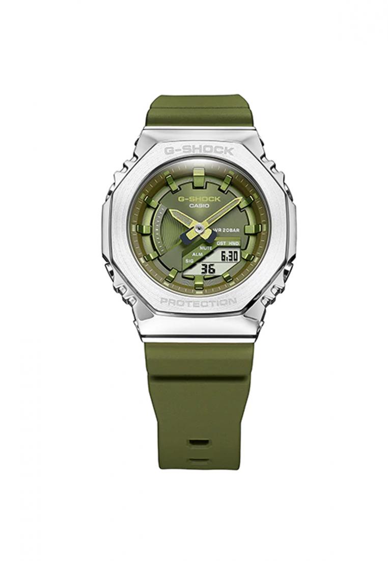 Casio G-shock GM-S2100-3A Digital Analog Rubber Strap Watch-Watch Portal Philippines
