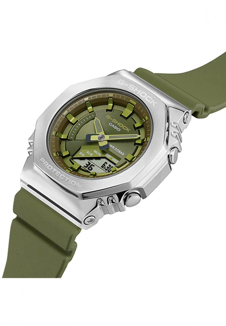 Casio G-shock GM-S2100-3A Digital Analog Rubber Strap Watch-Watch Portal Philippines