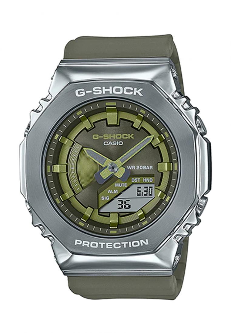 Casio G-shock GM-S2100-3A Digital Analog Rubber Strap Watch-Watch Portal Philippines