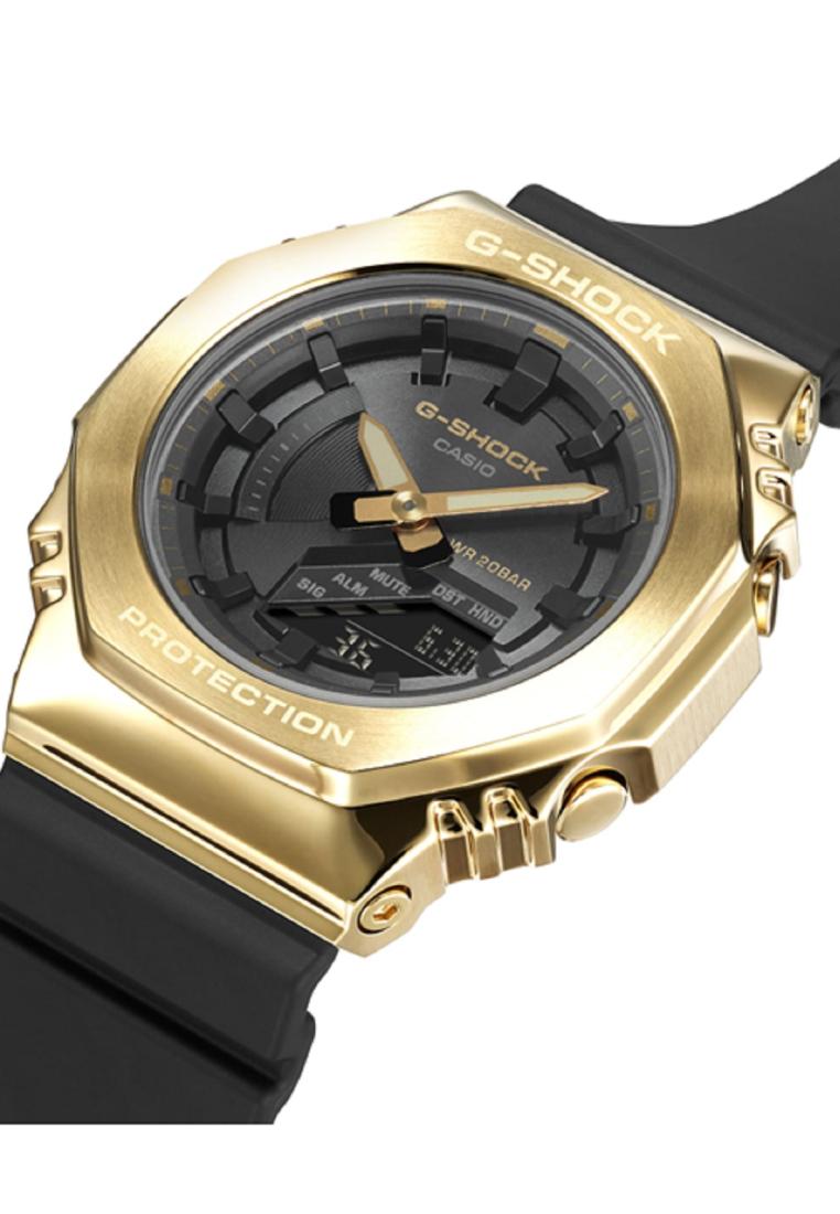 Casio G-shock GM-S2100GB-1A Digital Analog Rubber Strap Watch-Watch Portal Philippines