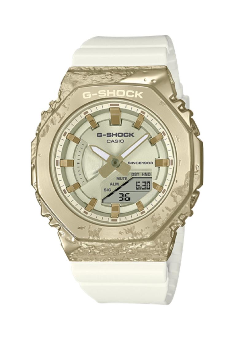 Casio G-shock GM-S2140GEM-9ADR Digital Analog Rubber Strap Watch-Watch Portal Philippines