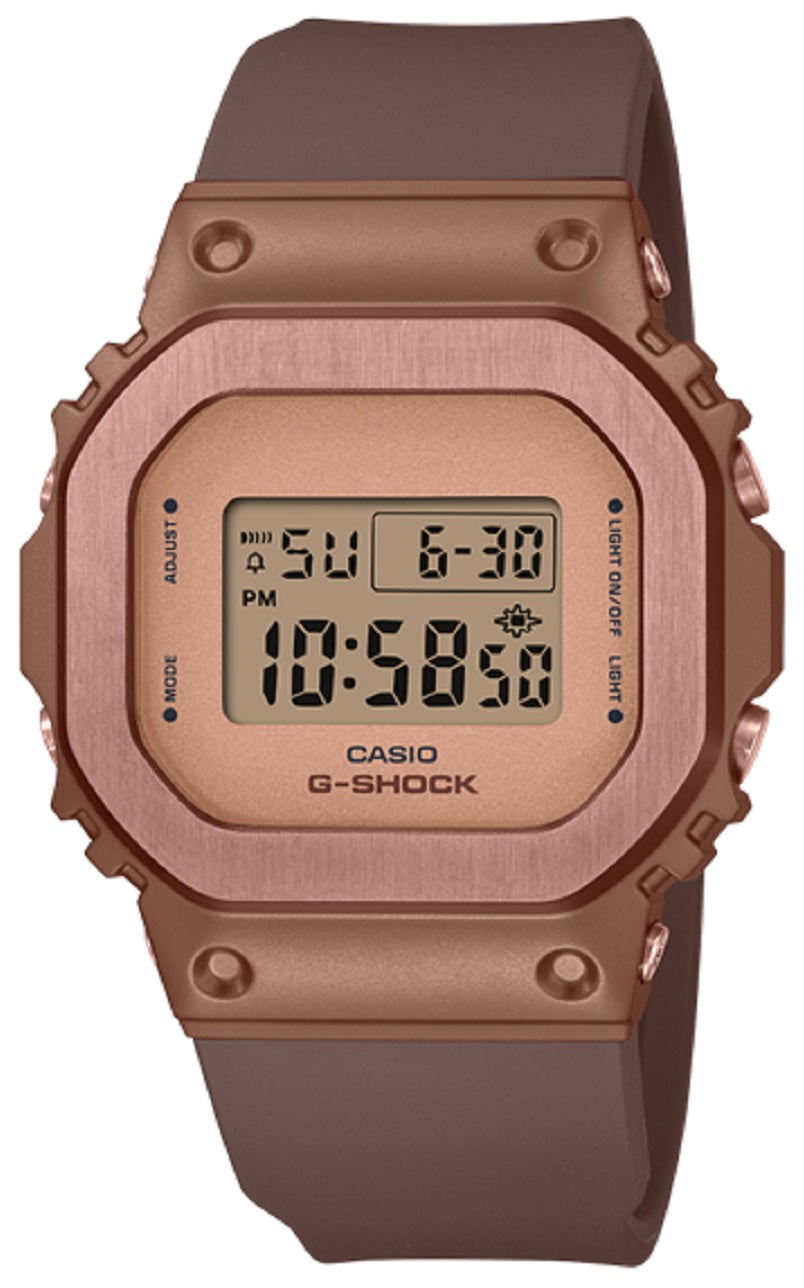 Casio G-shock GM-S5600BR-5DR Digital Rubber Strap Watch-Watch Portal Philippines