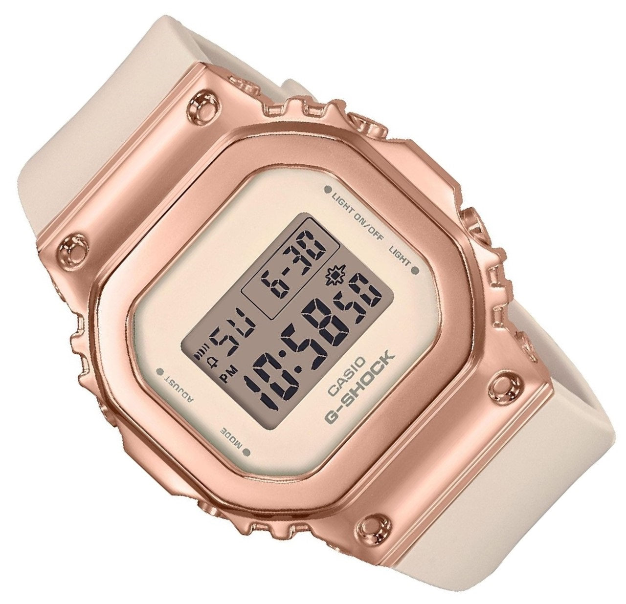 Casio G-shock GM-S5600PG-4DR Digital Rubber Strap Watch-Watch Portal Philippines